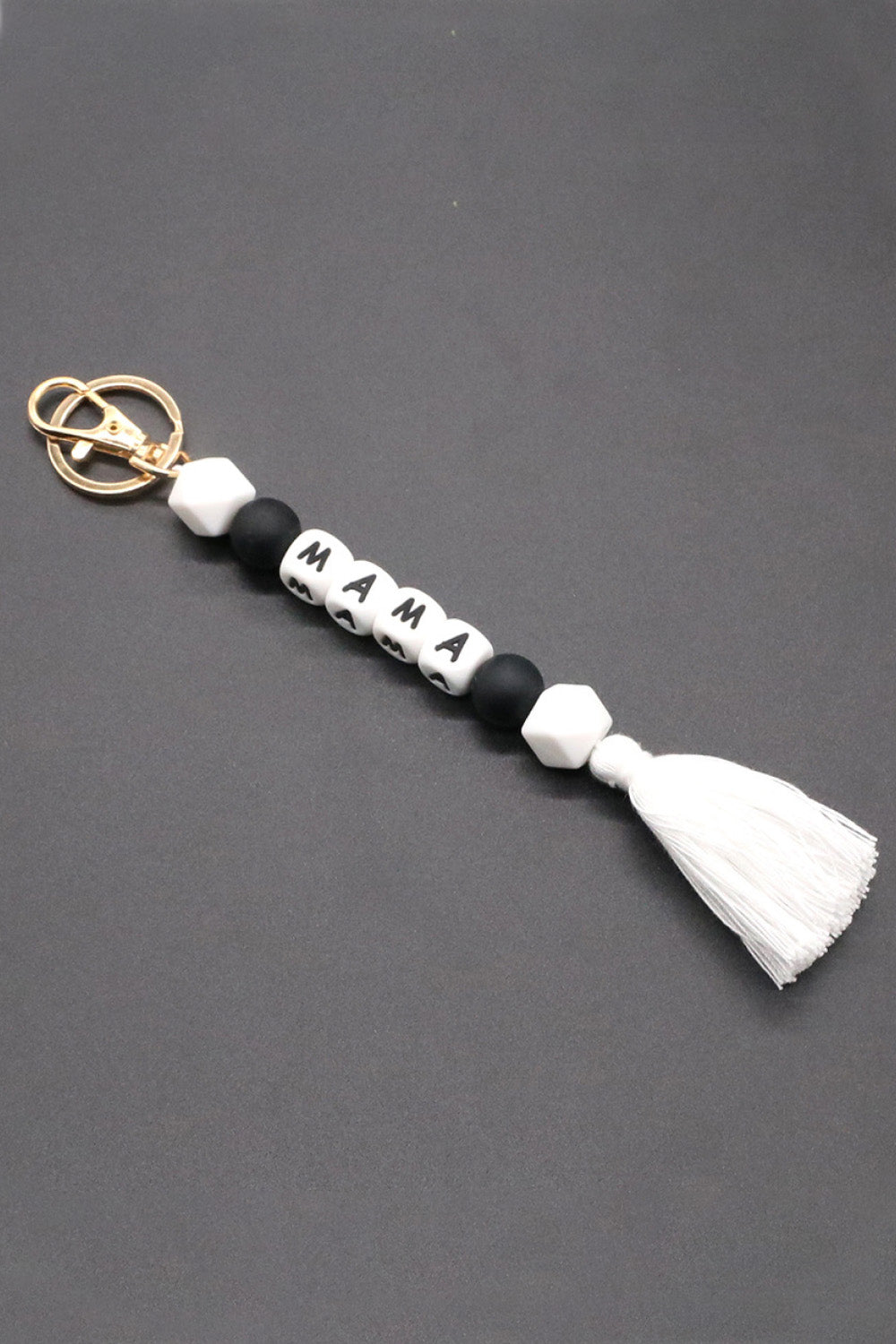 Letter Tassel Keychain