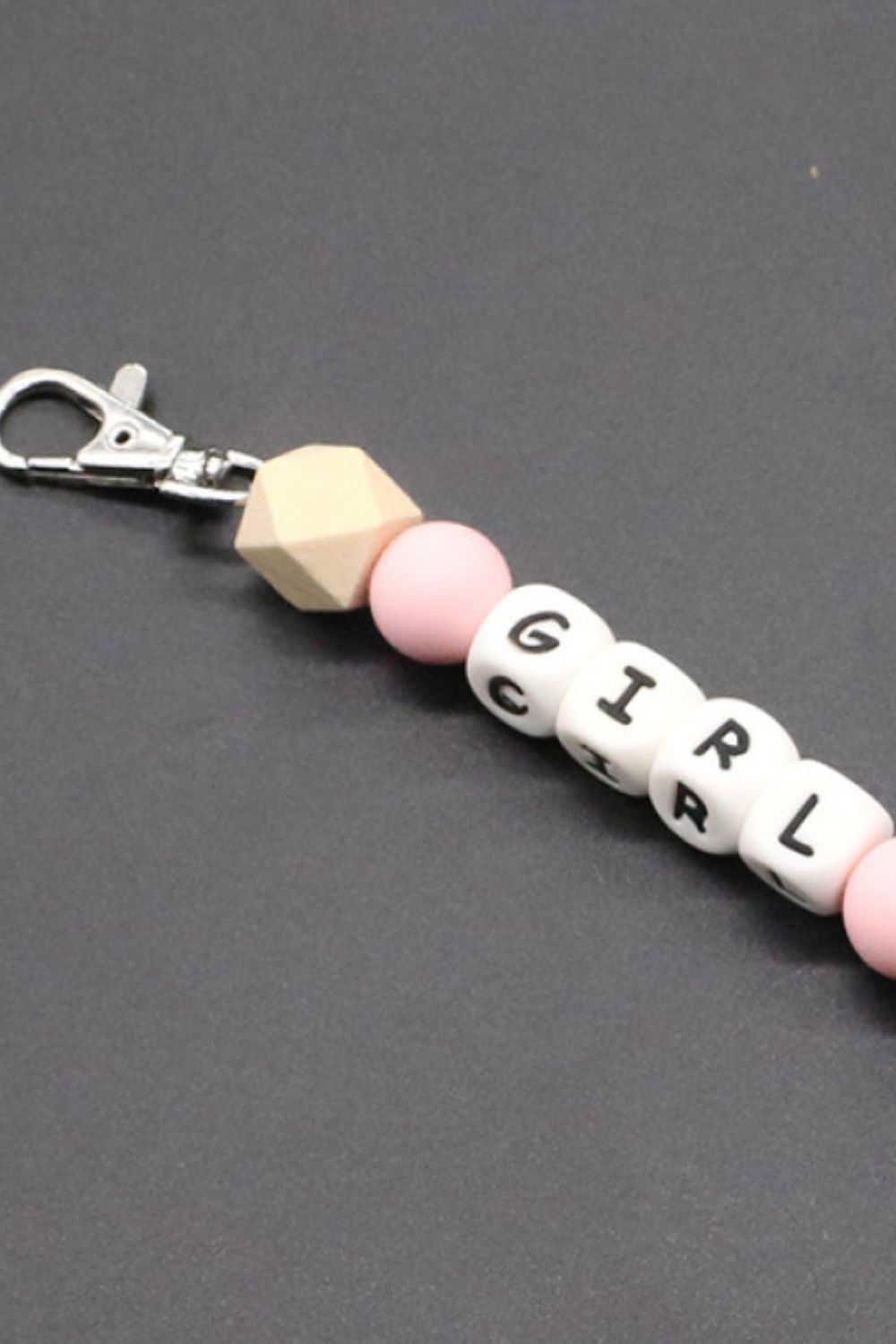 Letter Tassel Keychain