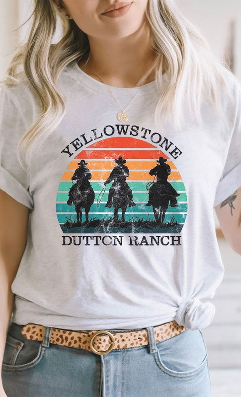 Yellowstone Dutton Ranch Western Graphic Tee