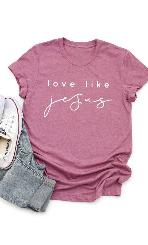 Love Like Jesus kids Graphic Tee