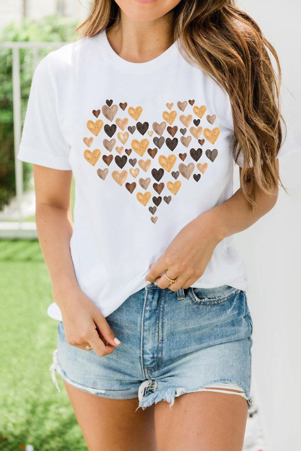 Babe in My Heart Valentines Graphic Tee