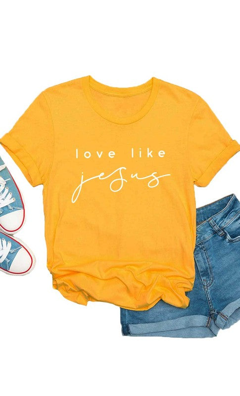 Love Like Jesus kids Graphic Tee