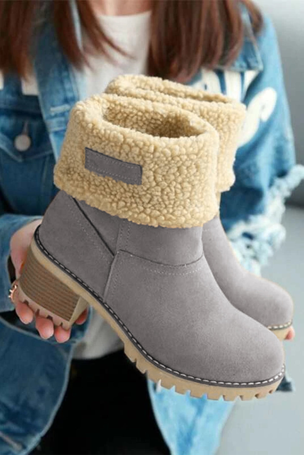 Winter Fleece Lined Boots