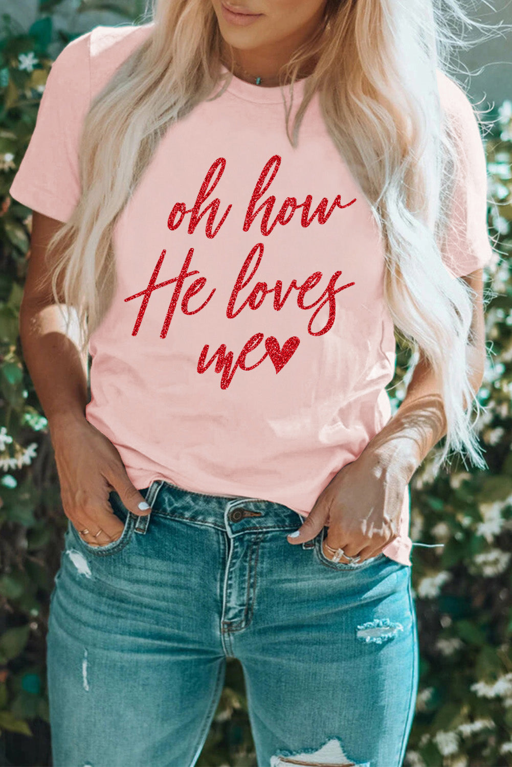 Babe in My Heart Valentines Graphic Tee