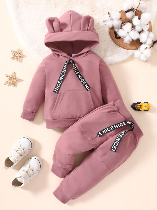 Kids Long Sleeve Hoodie and Joggers Set