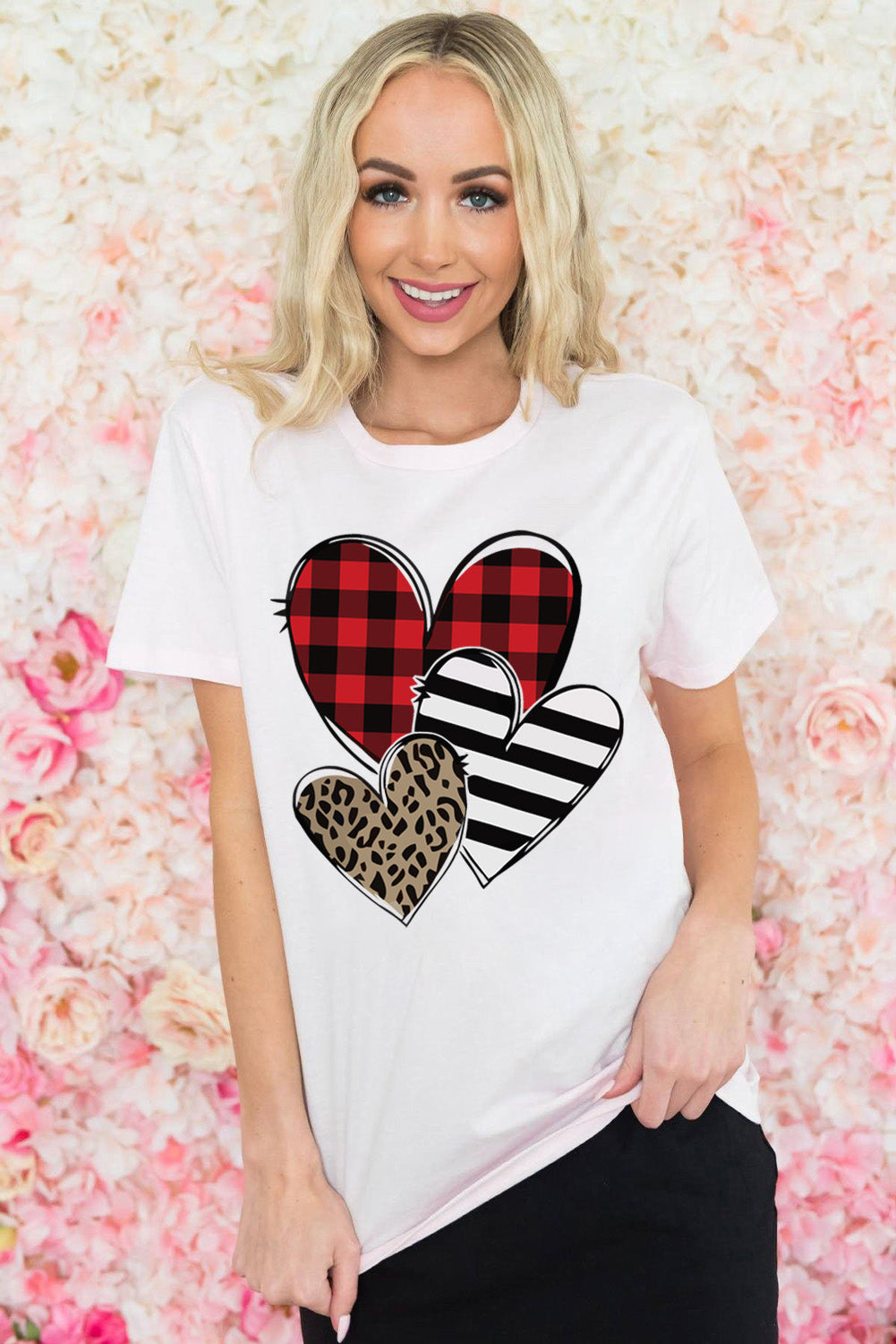 Babe in My Heart Valentines Graphic Tee