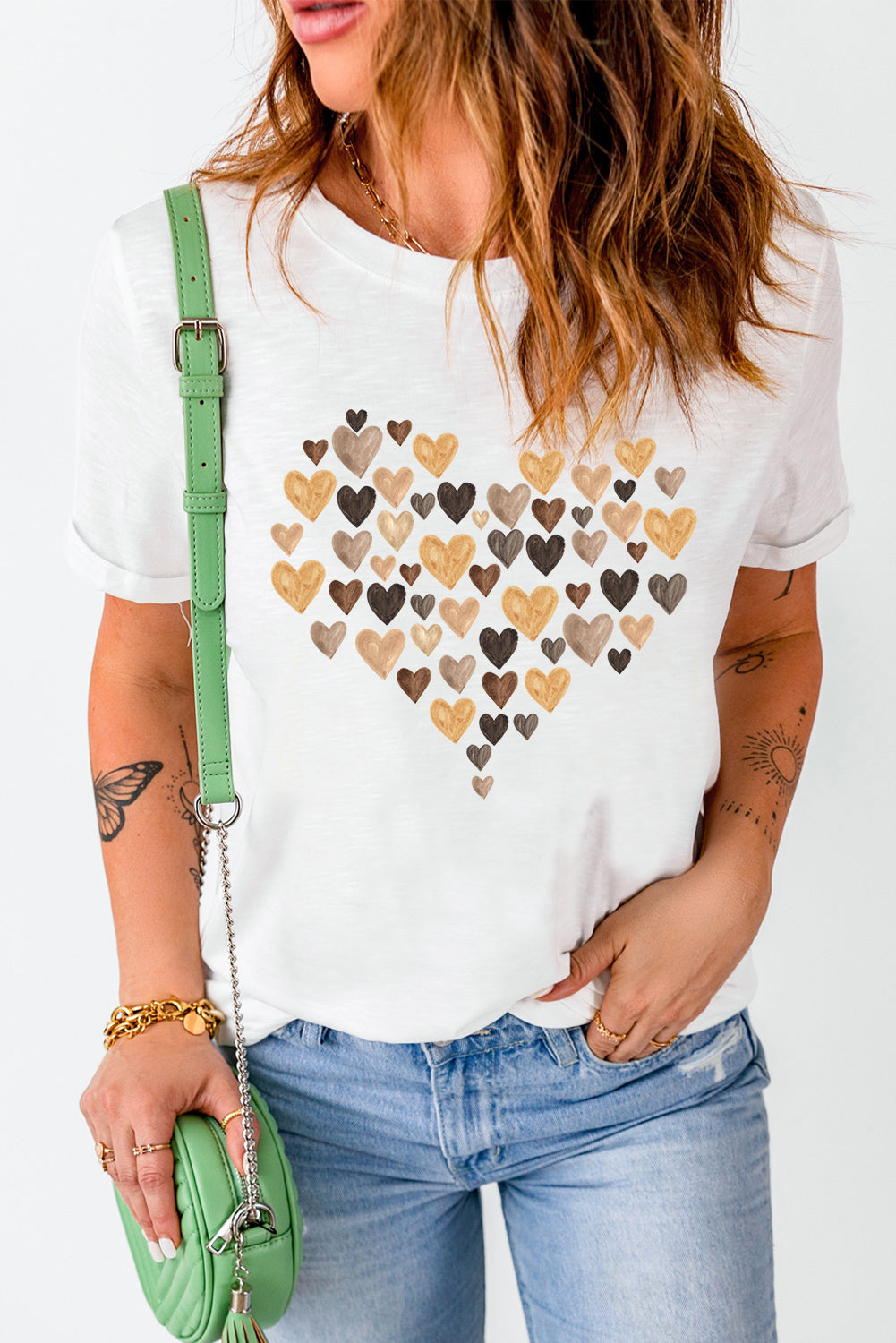 Babe in My Heart Valentines Graphic Tee