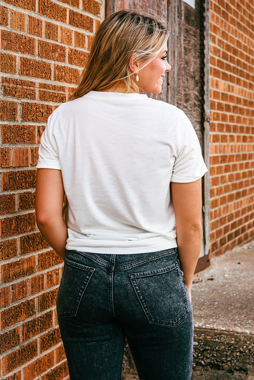 Sequin Heart Graphic Tee