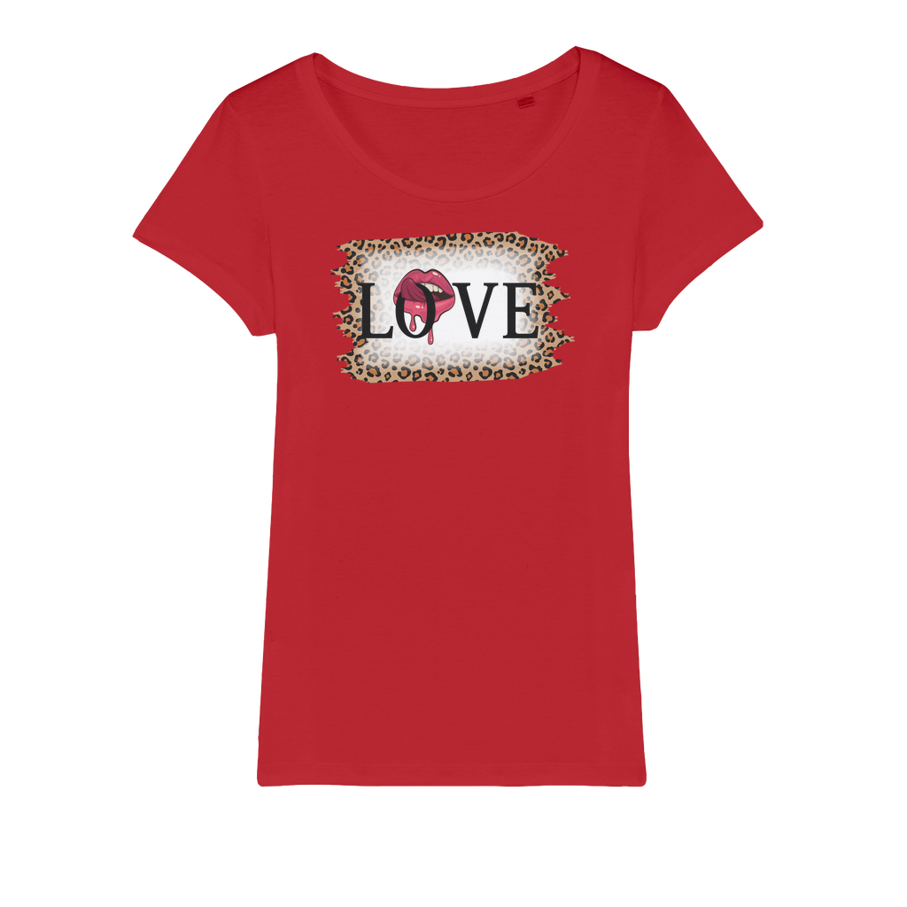Valentine's Day Organic Jersey Womens T-Shirt