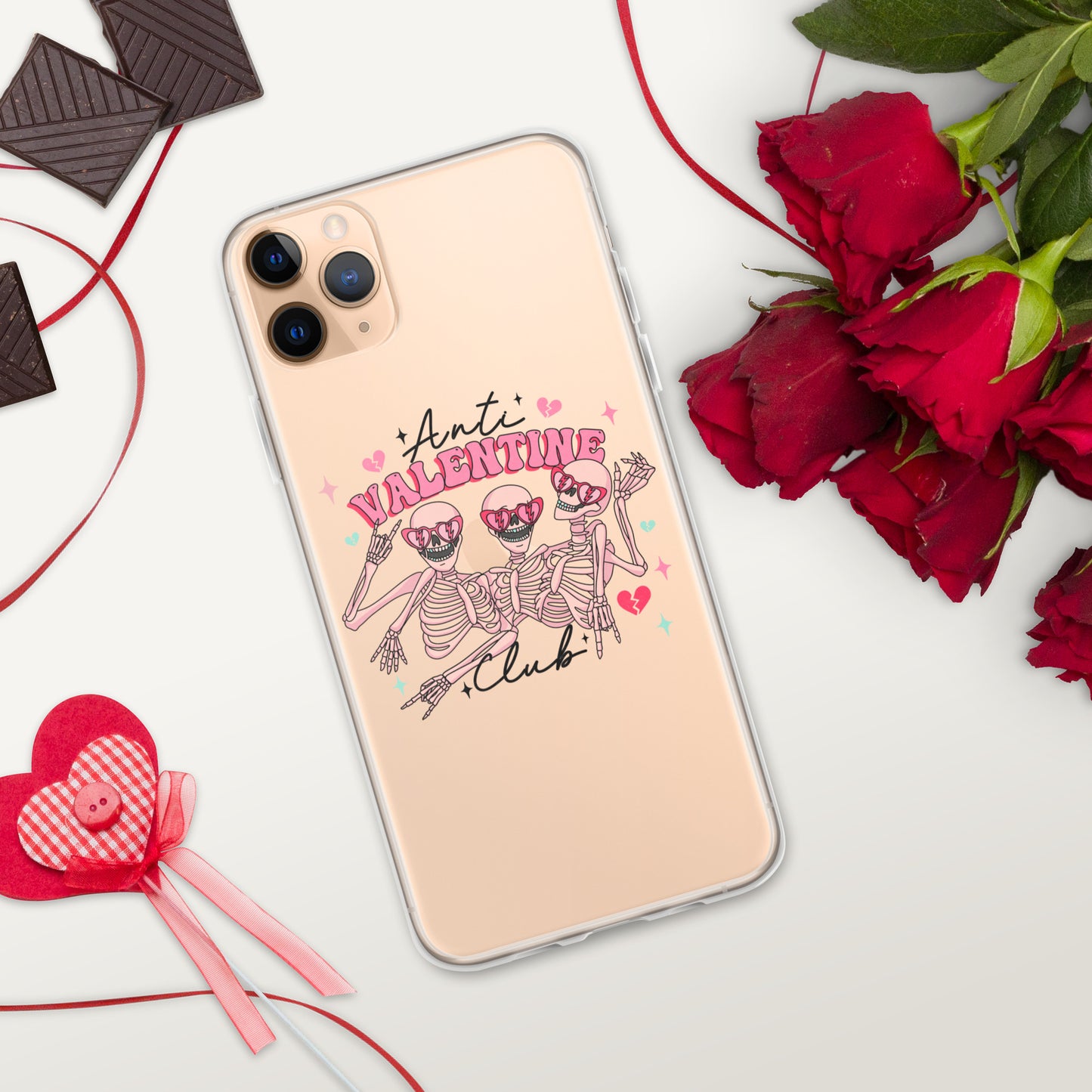 Anti-Valentine Club iPhone Case