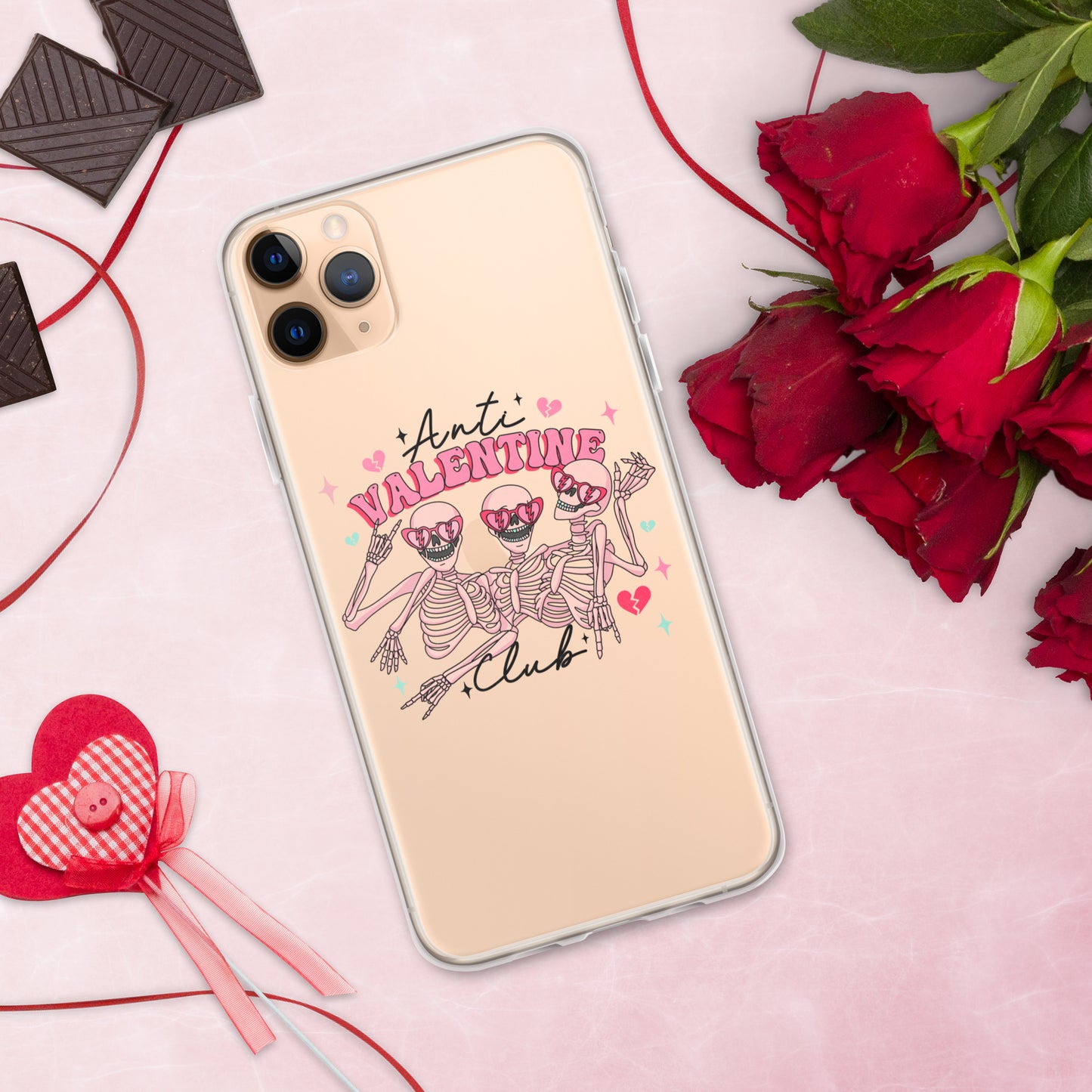 Anti-Valentine Club iPhone Case