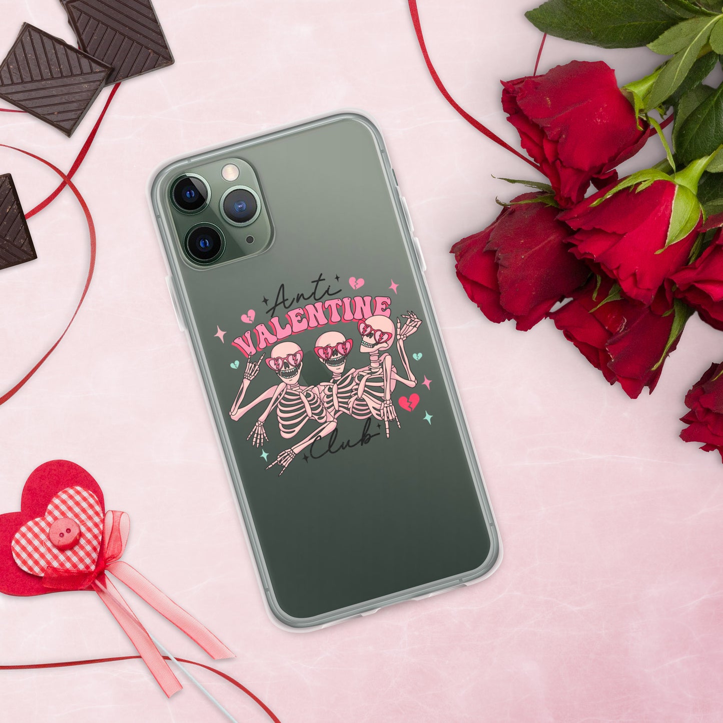 Anti-Valentine Club iPhone Case