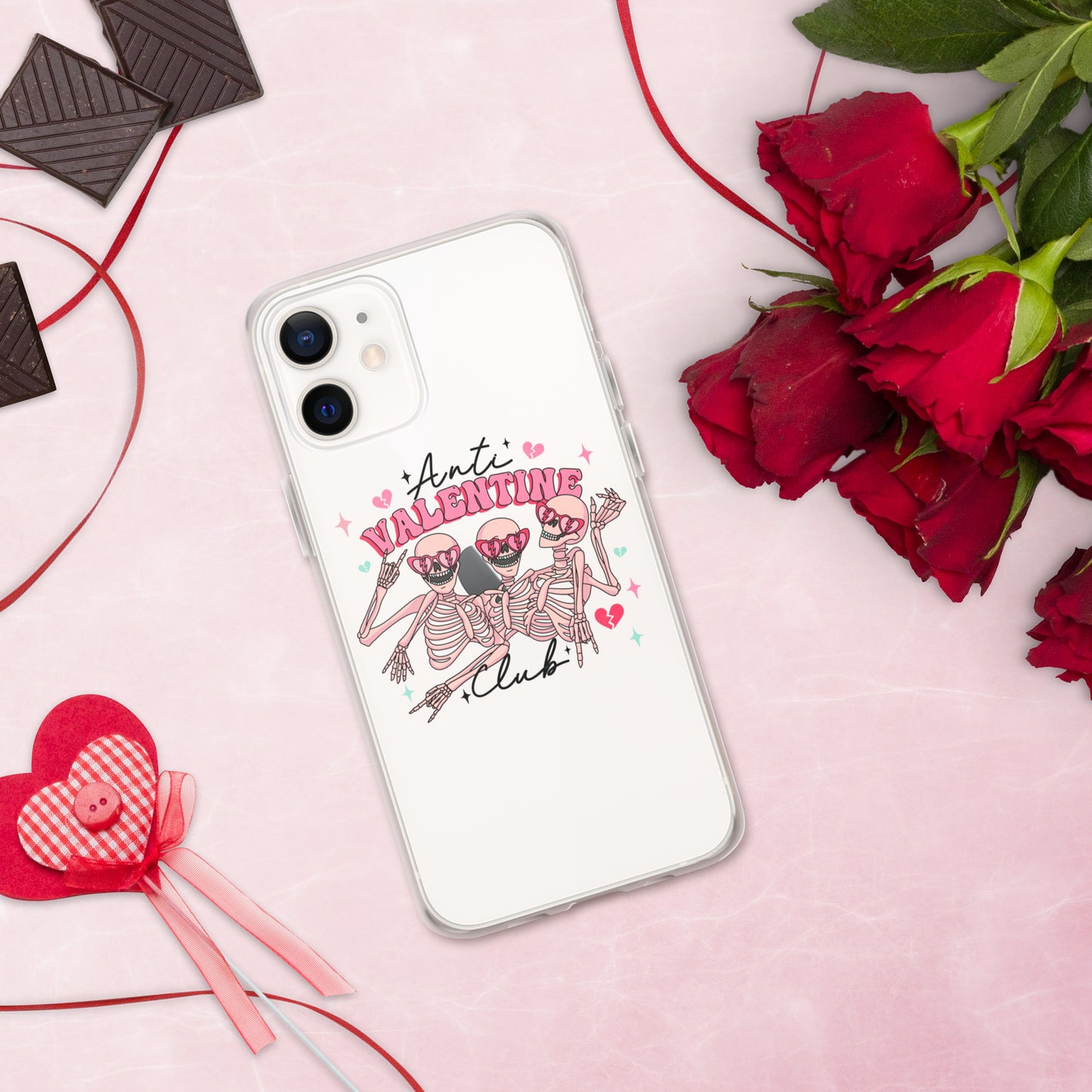 Anti-Valentine Club iPhone Case