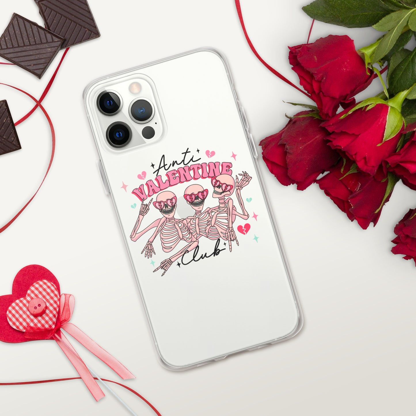 Anti-Valentine Club iPhone Case