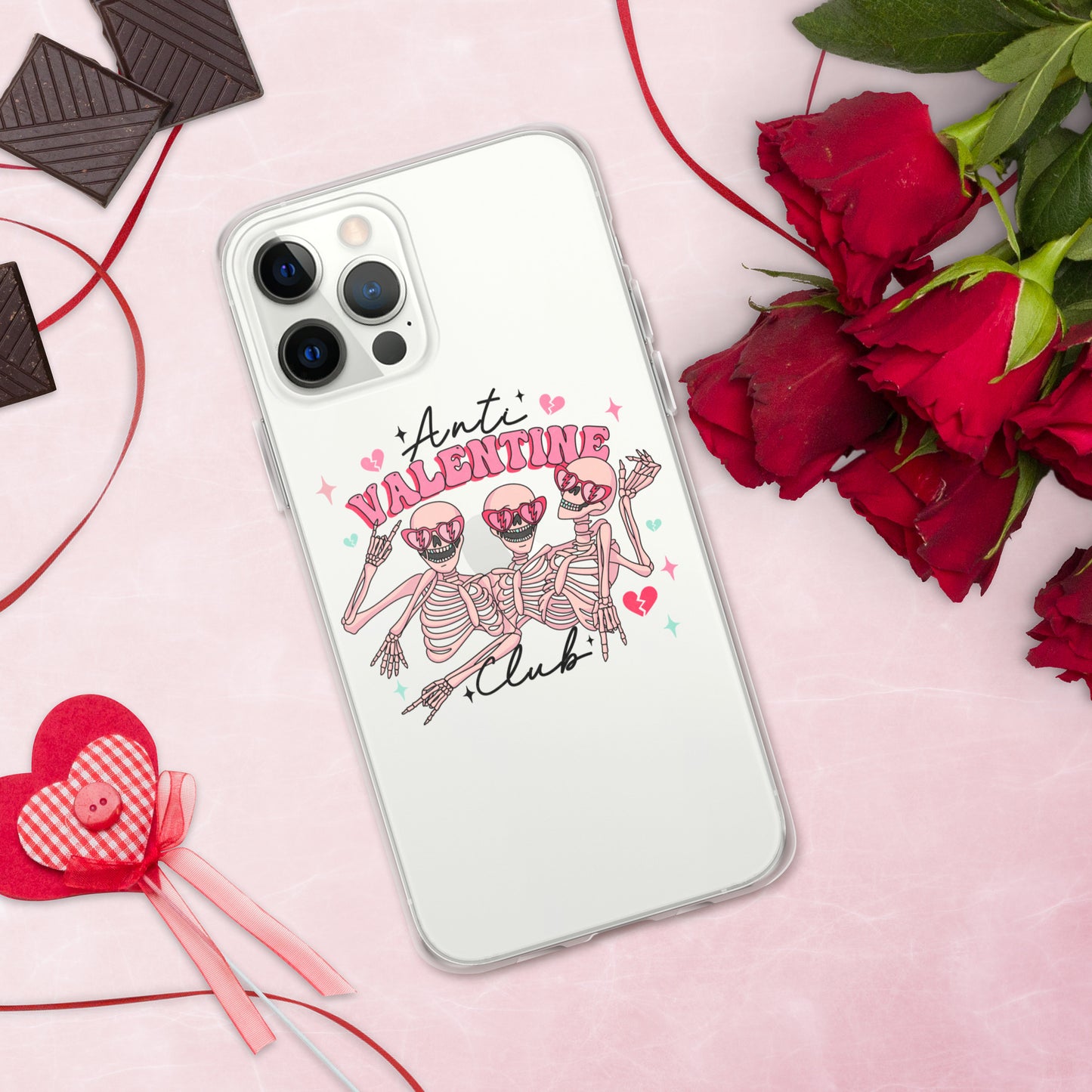 Anti-Valentine Club iPhone Case