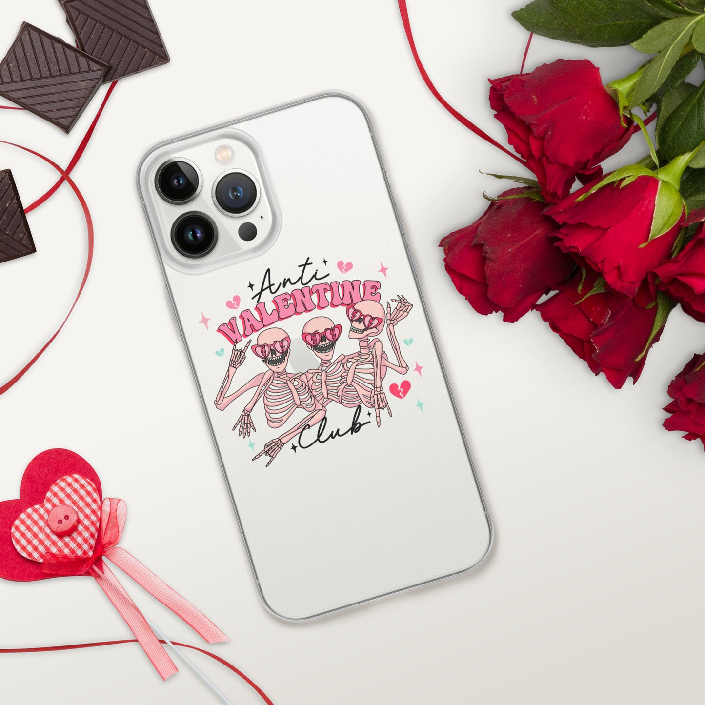 Anti-Valentine Club iPhone Case