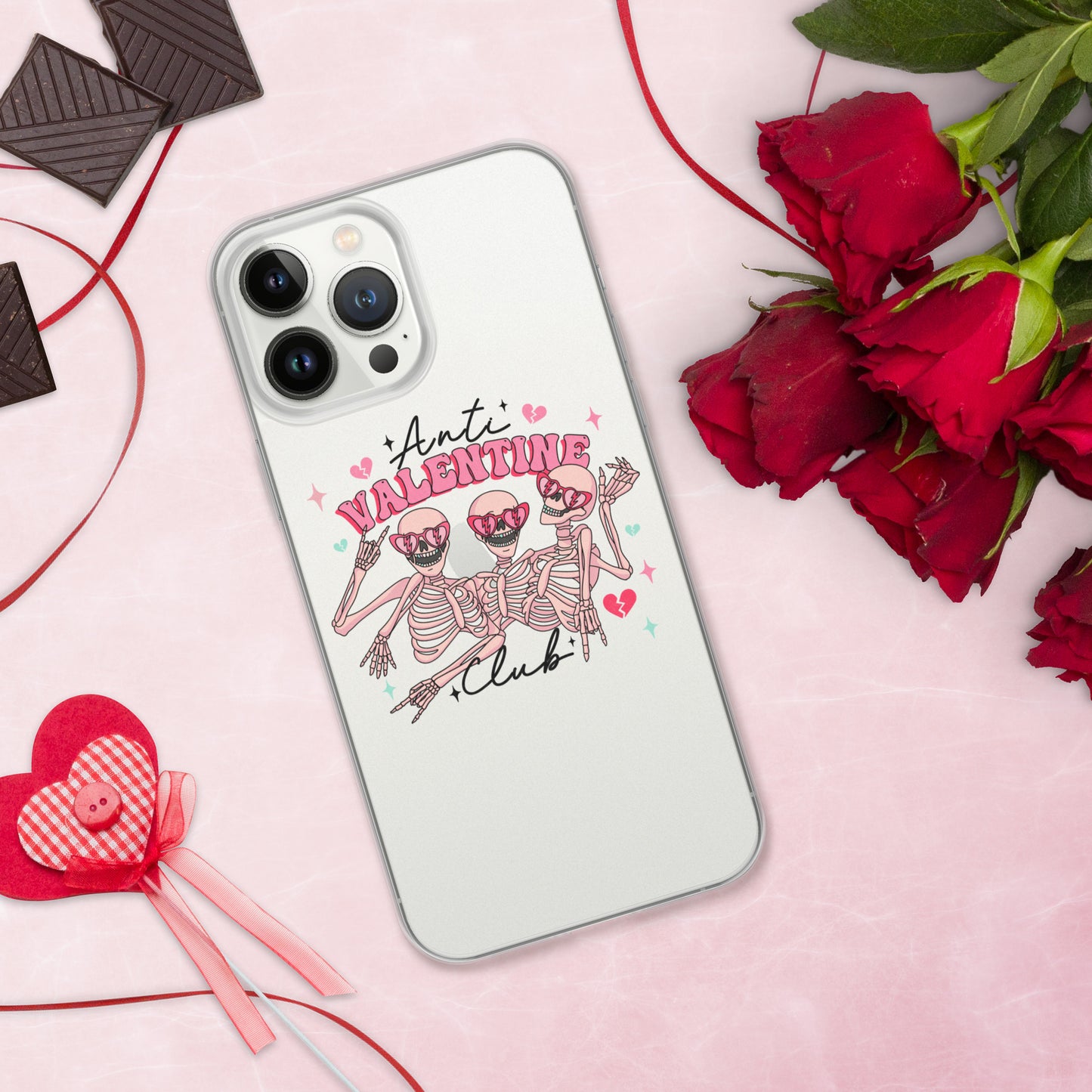 Anti-Valentine Club iPhone Case