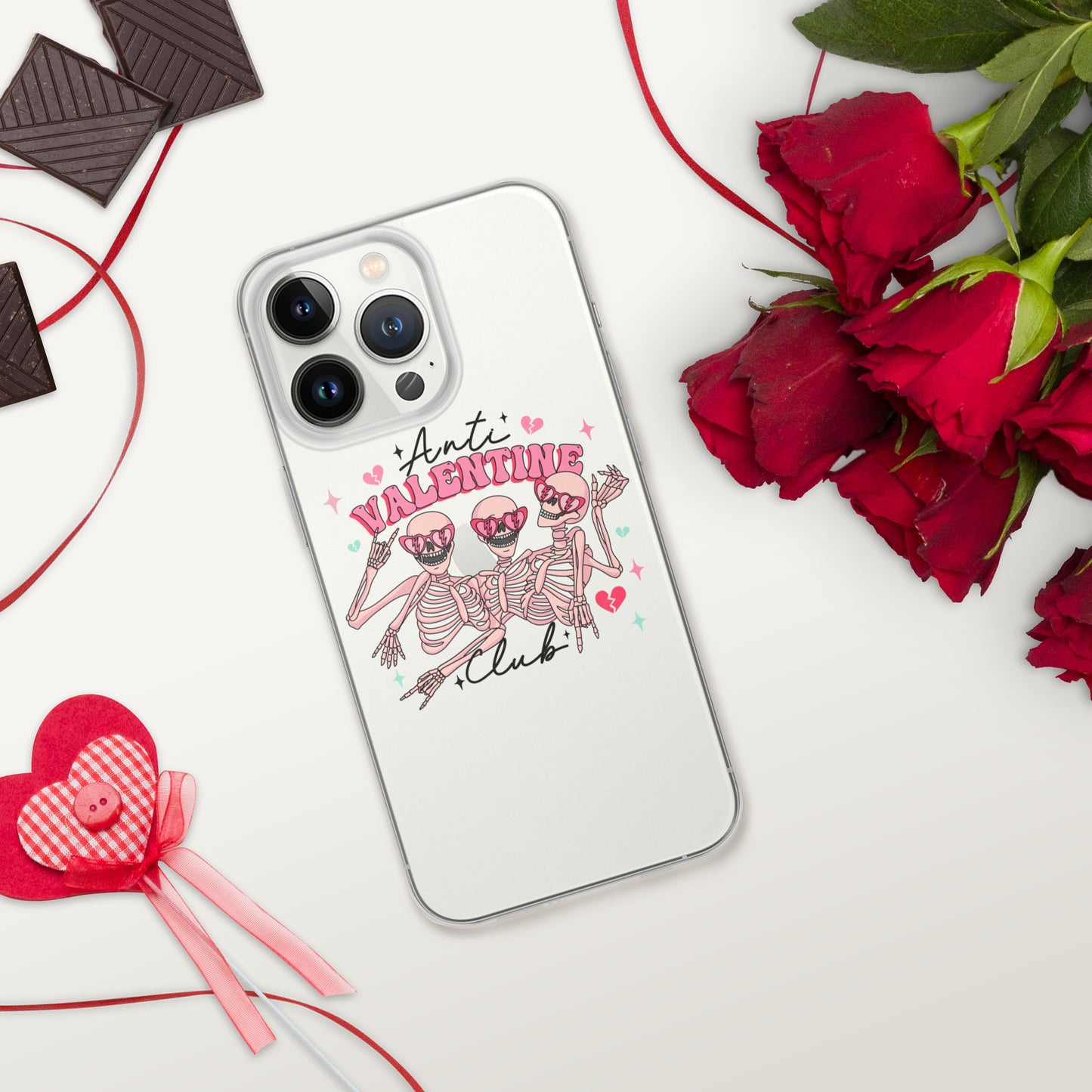 Anti-Valentine Club iPhone Case