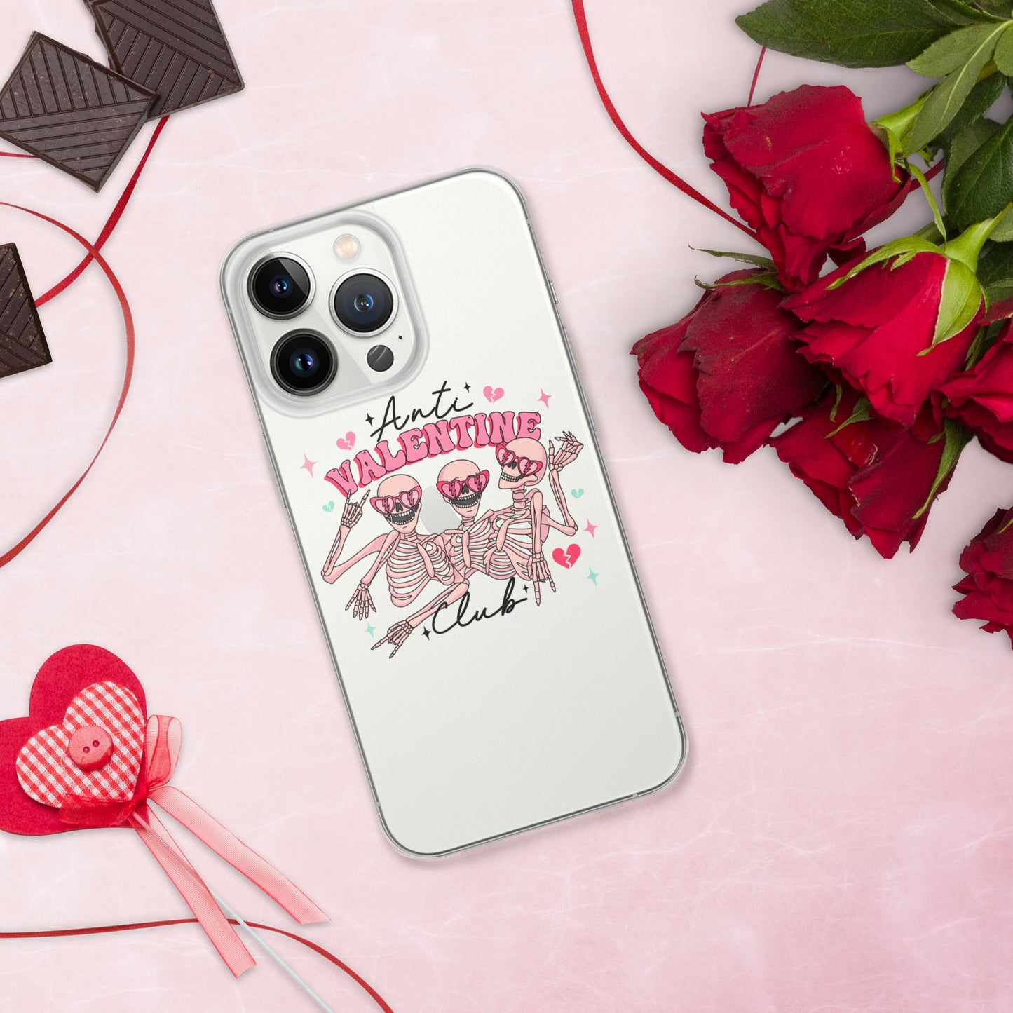 Anti-Valentine Club iPhone Case