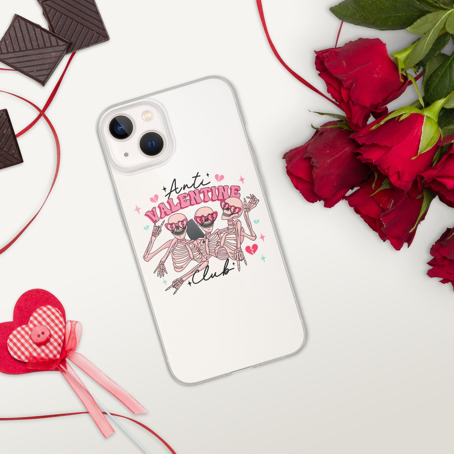 Anti-Valentine Club iPhone Case