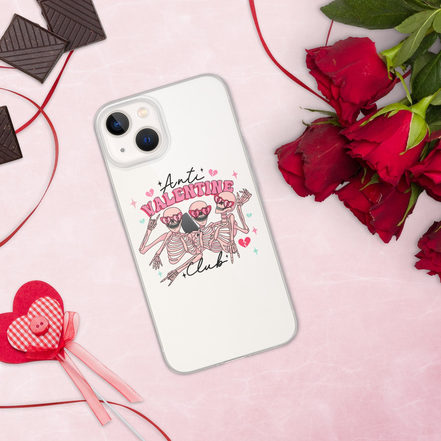 Anti-Valentine Club iPhone Case