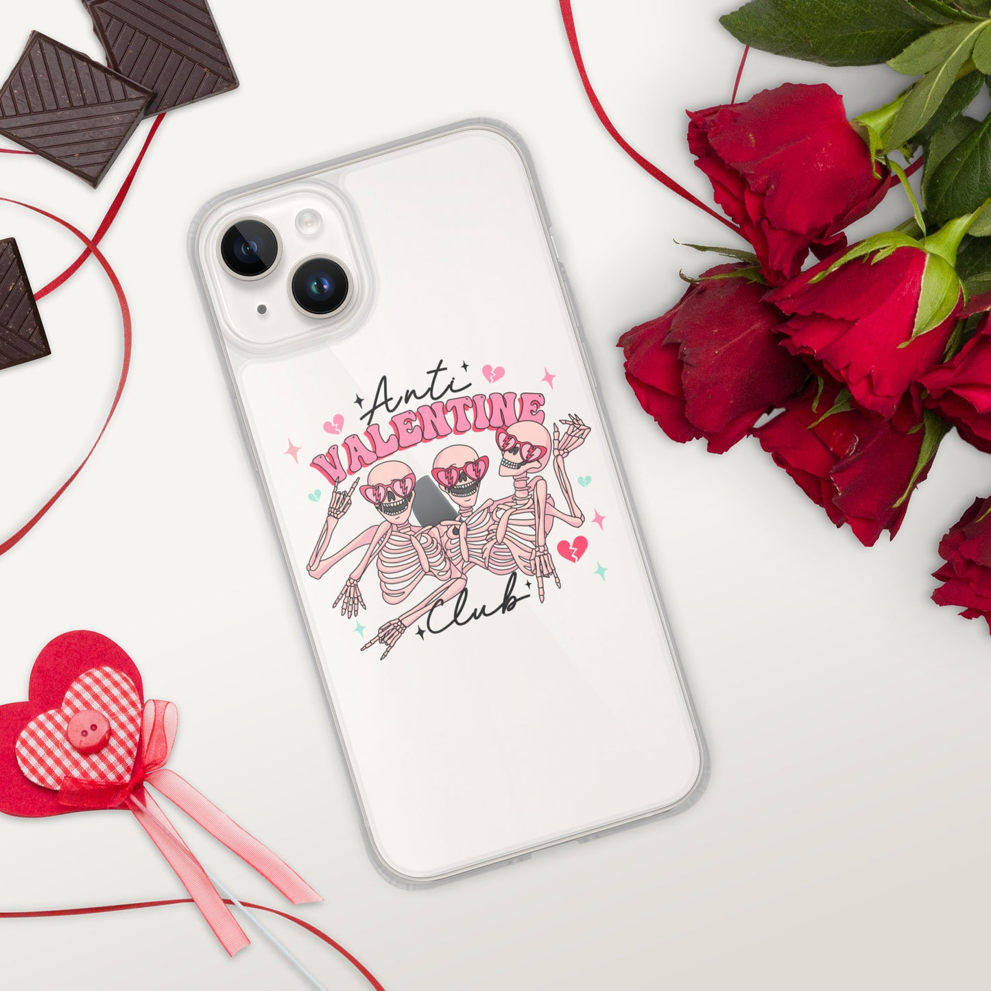 Anti-Valentine Club iPhone Case