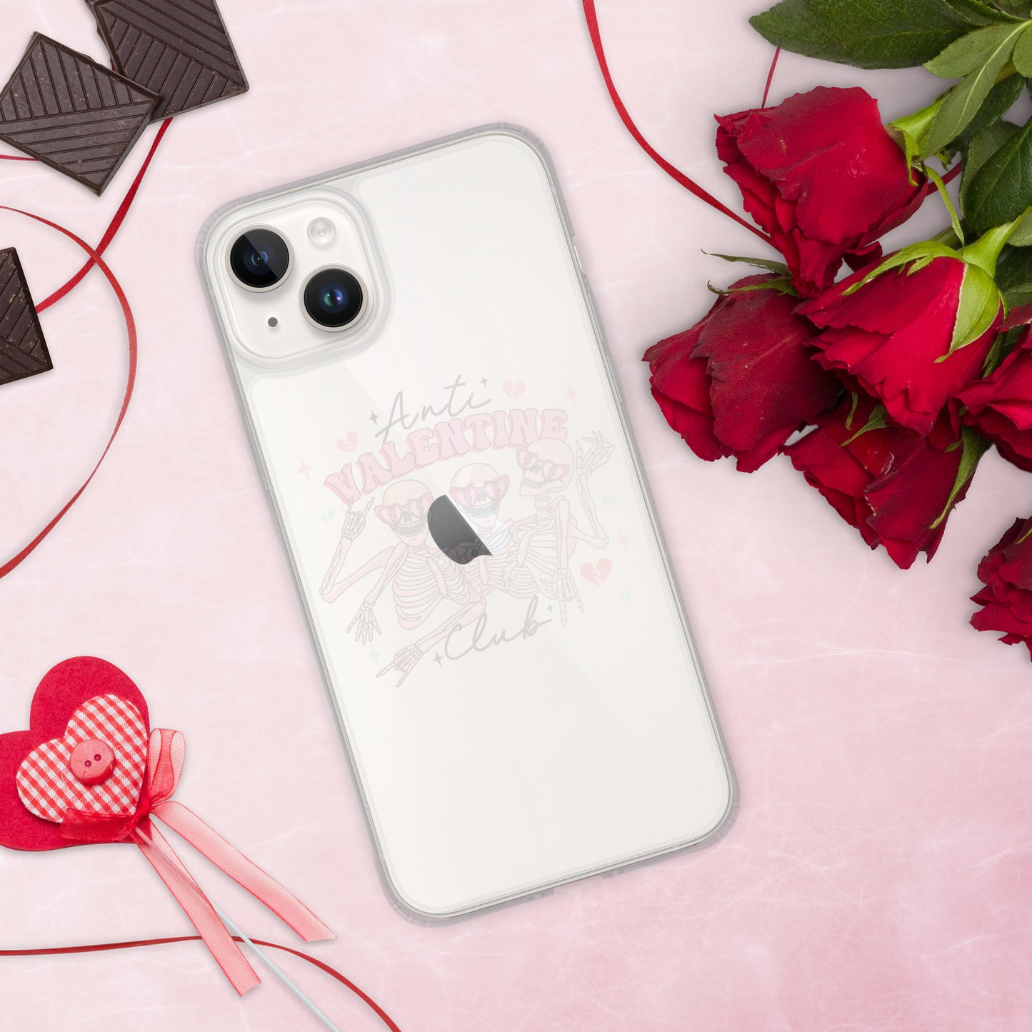 Anti-Valentine Club iPhone Case