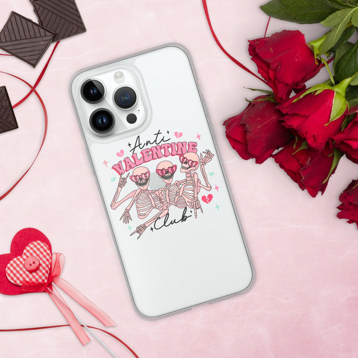 Anti-Valentine Club iPhone Case