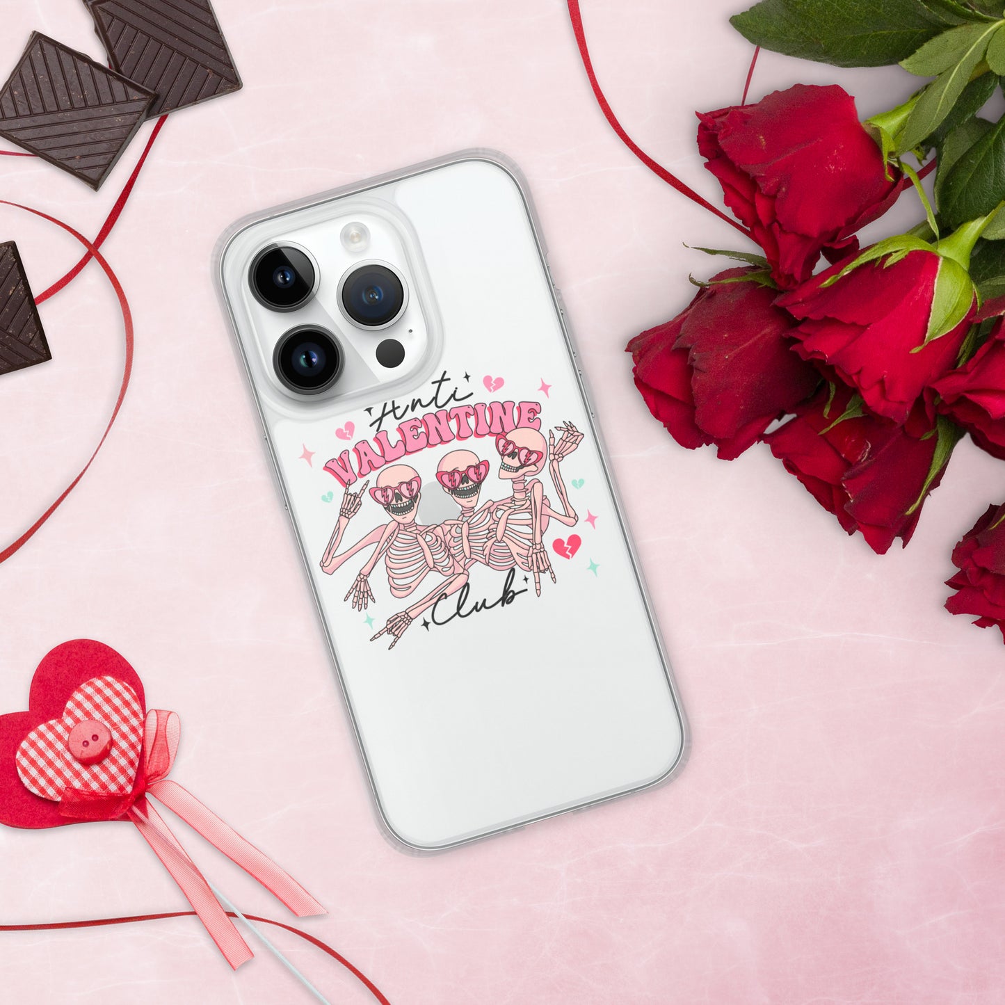 Anti-Valentine Club iPhone Case