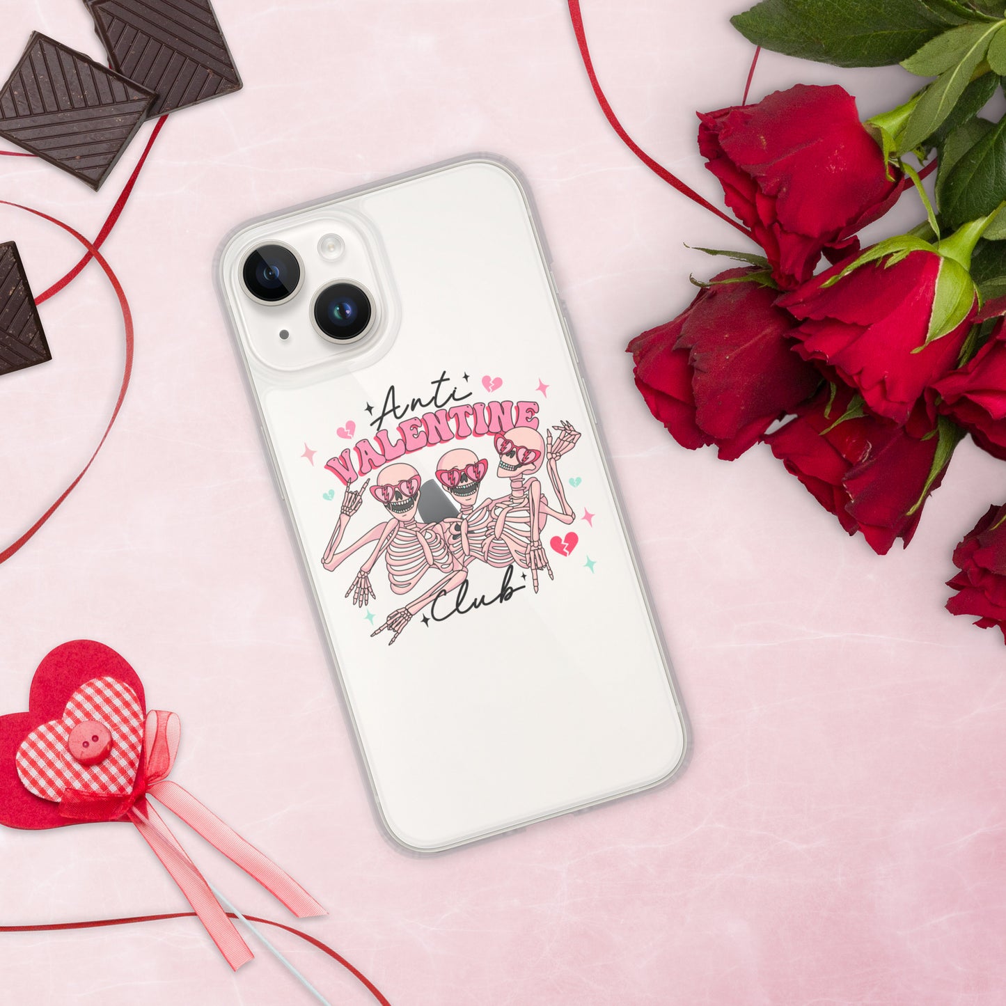 Anti-Valentine Club iPhone Case