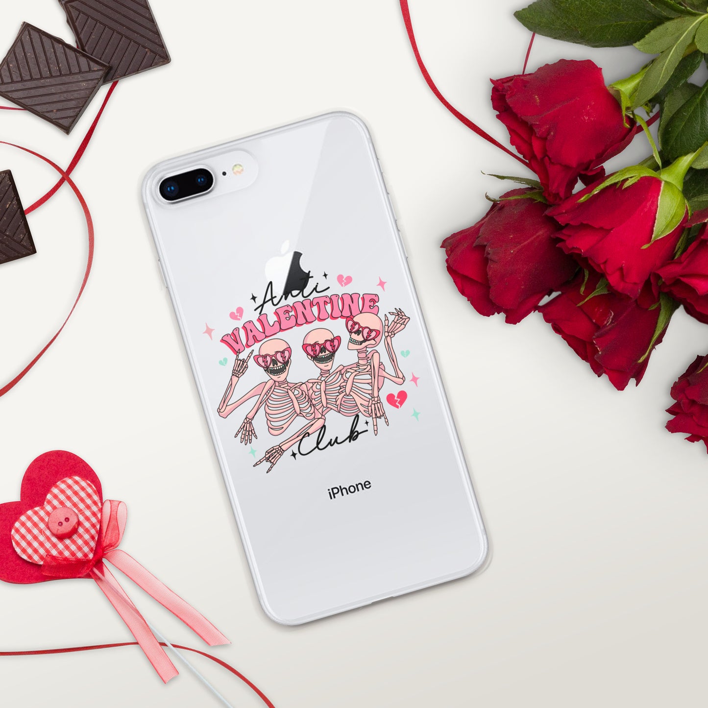 Anti-Valentine Club iPhone Case