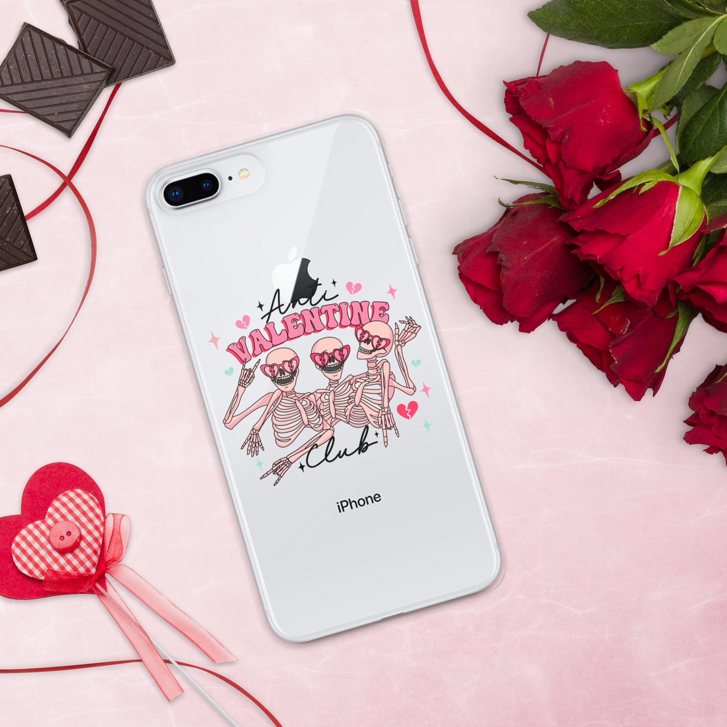 Anti-Valentine Club iPhone Case