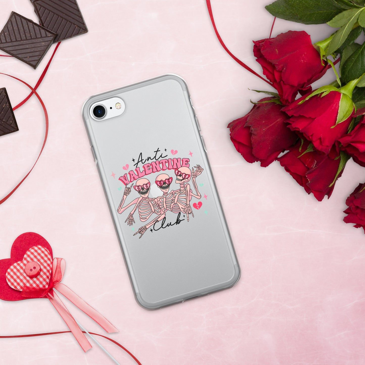 Anti-Valentine Club iPhone Case