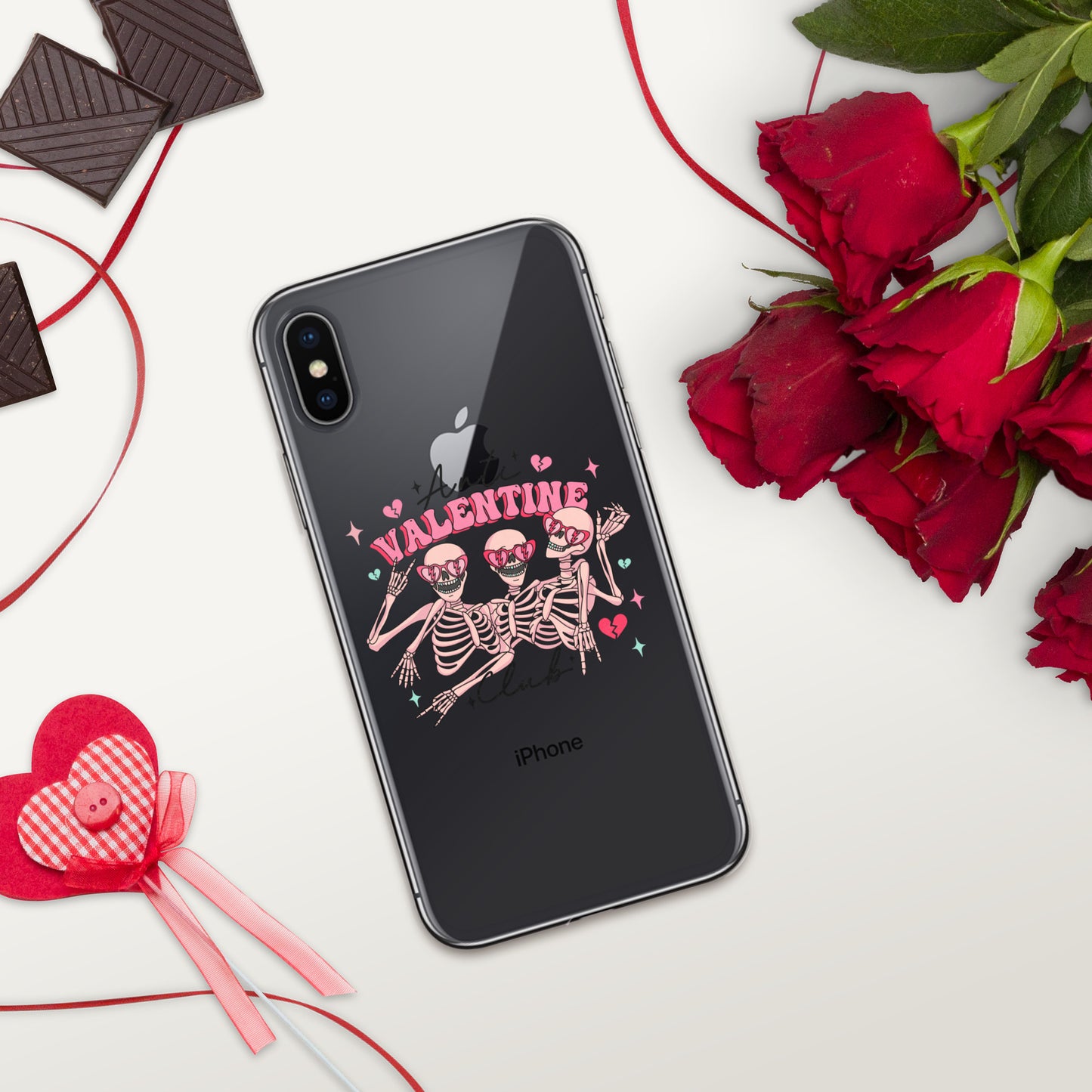 Anti-Valentine Club iPhone Case