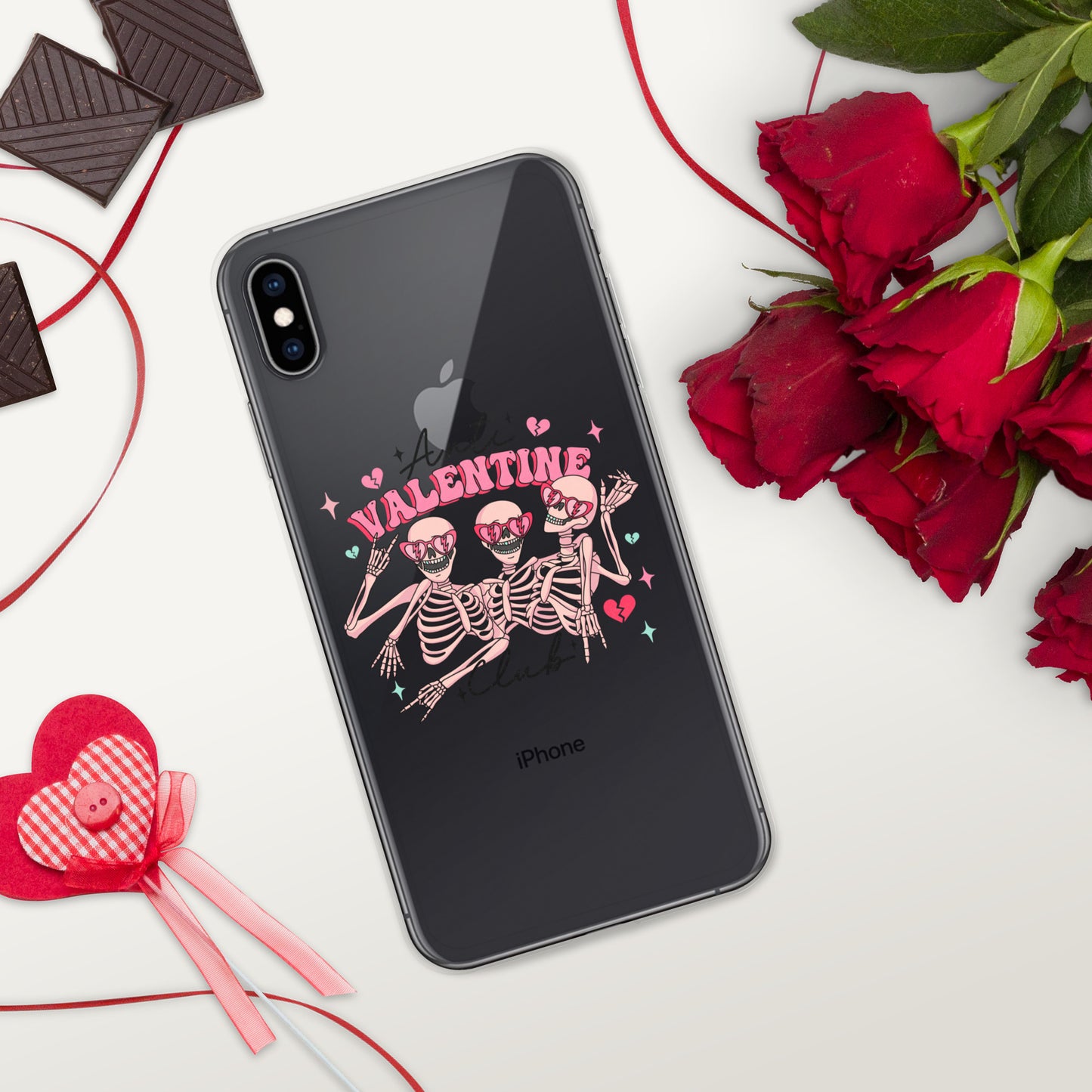 Anti-Valentine Club iPhone Case