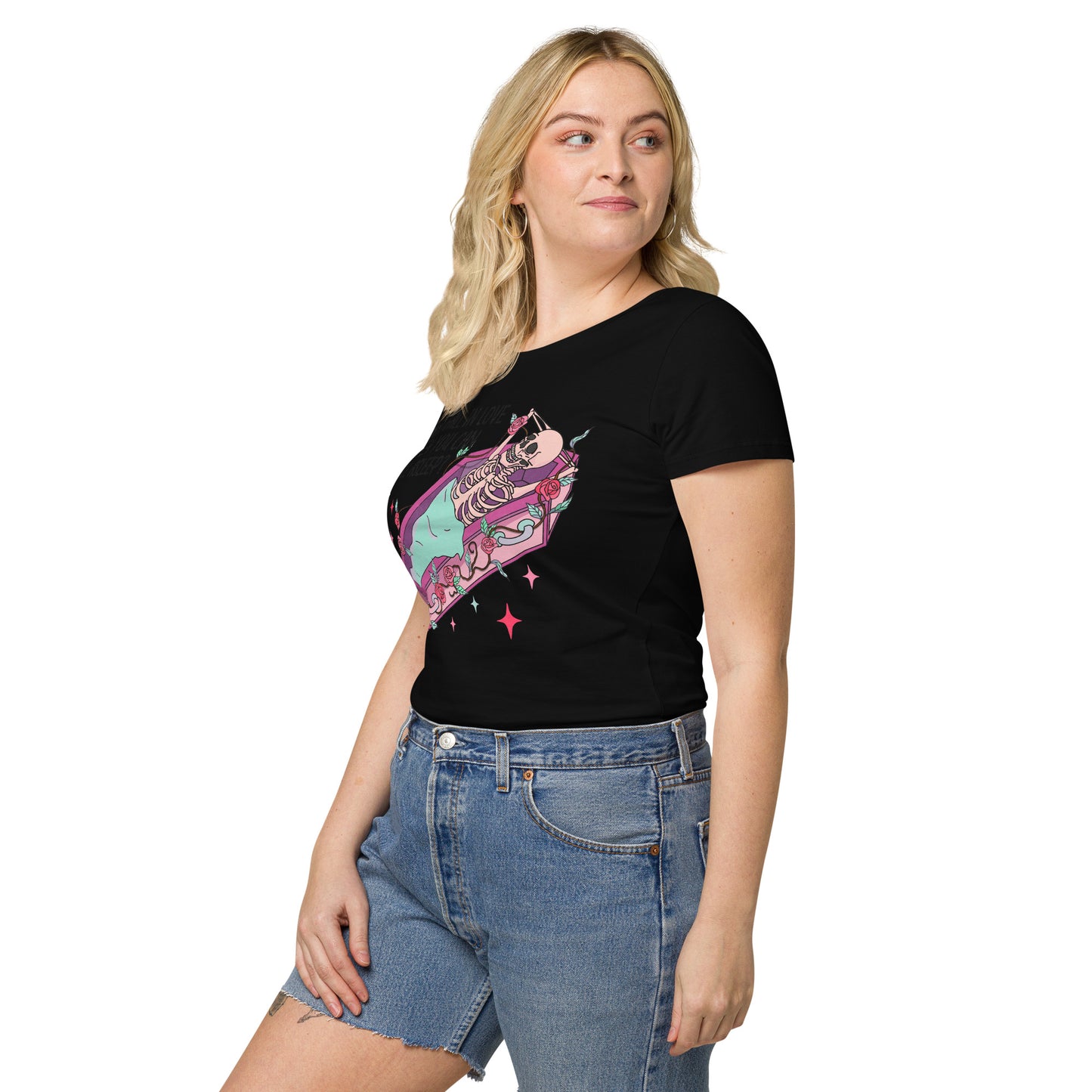 Anti-Valentine's Day Women’s basic organic t-shirt