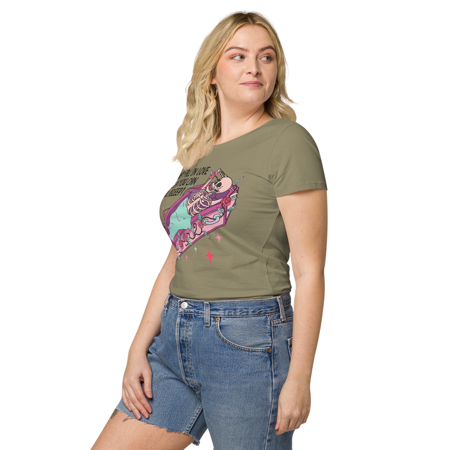 Anti-Valentine's Day Women’s basic organic t-shirt